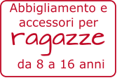 da 8 a 16 anni ragazze Abbigliamento e accessori per