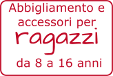 da 8 a 16 anni ragazzi Abbigliamento e accessori per