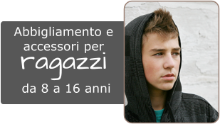 da 8 a 16 anni ragazzi Abbigliamento e accessori per