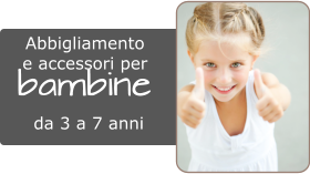 da 3 a 7 anni bambine Abbigliamento  e accessori per