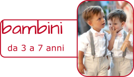 da 3 a 7 anni bambini