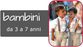 da 3 a 7 anni bambini